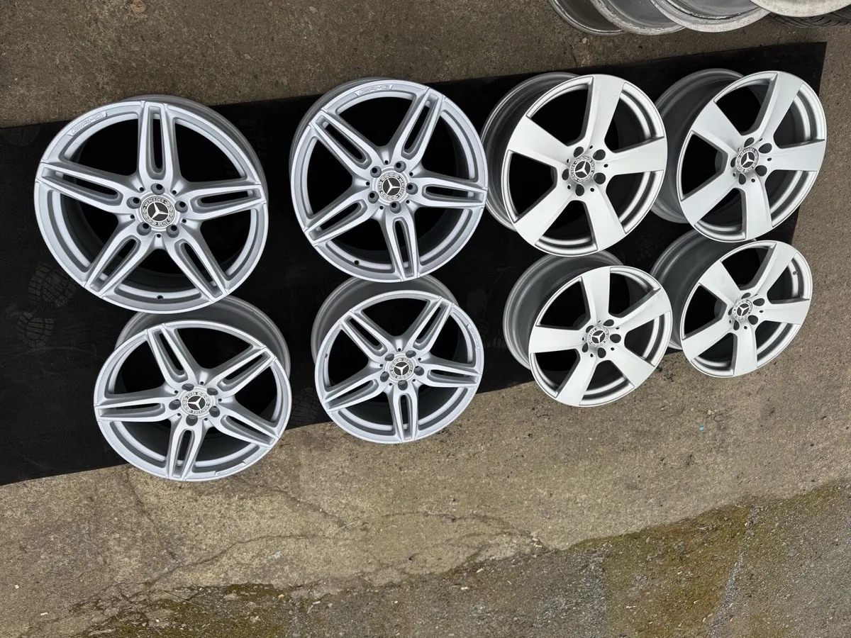19”,18” genuine Mercedes E Classe - Image 1