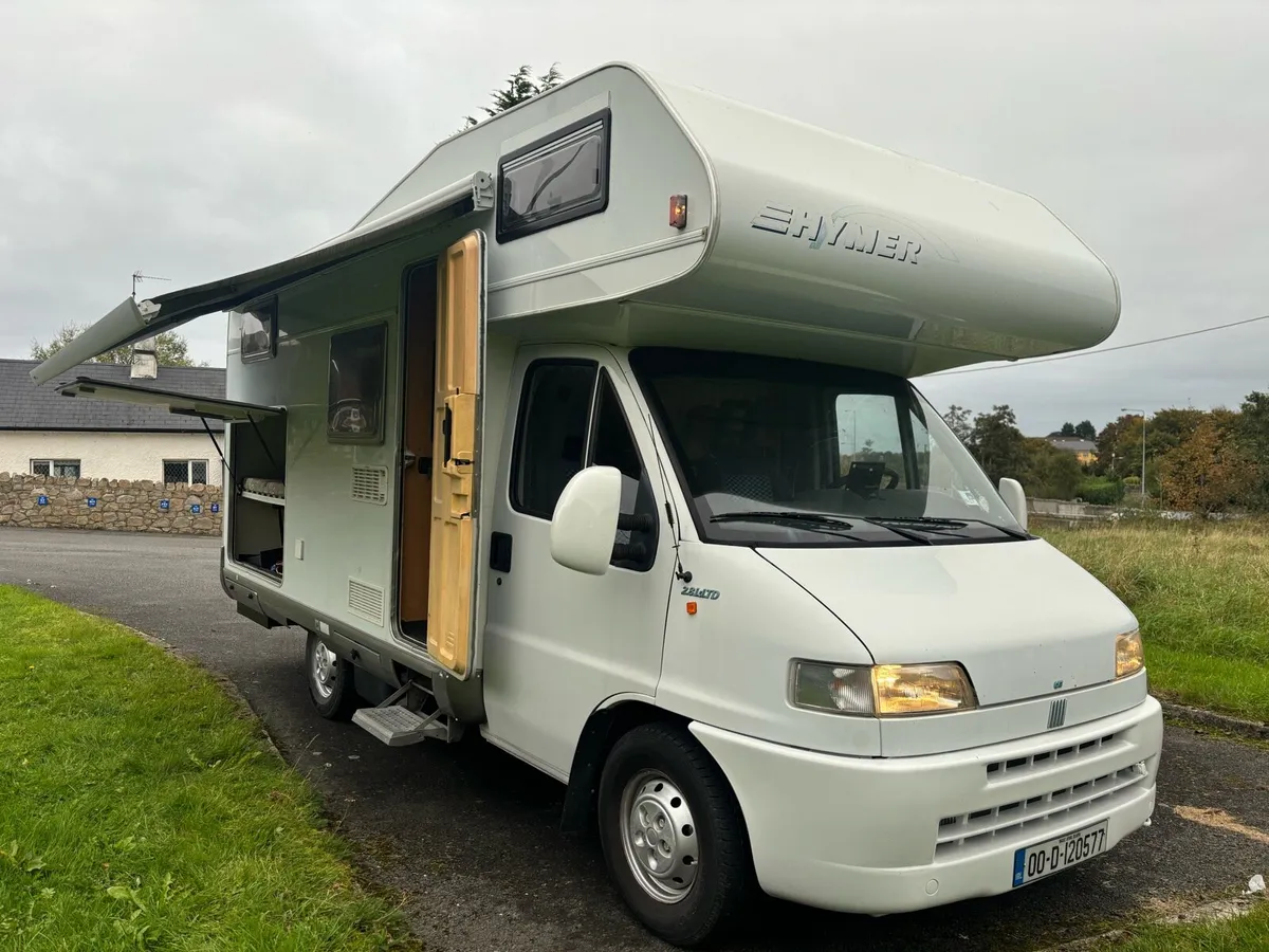 Hymer Swing 6 BERTH driven car license JUST TESTED - Image 1