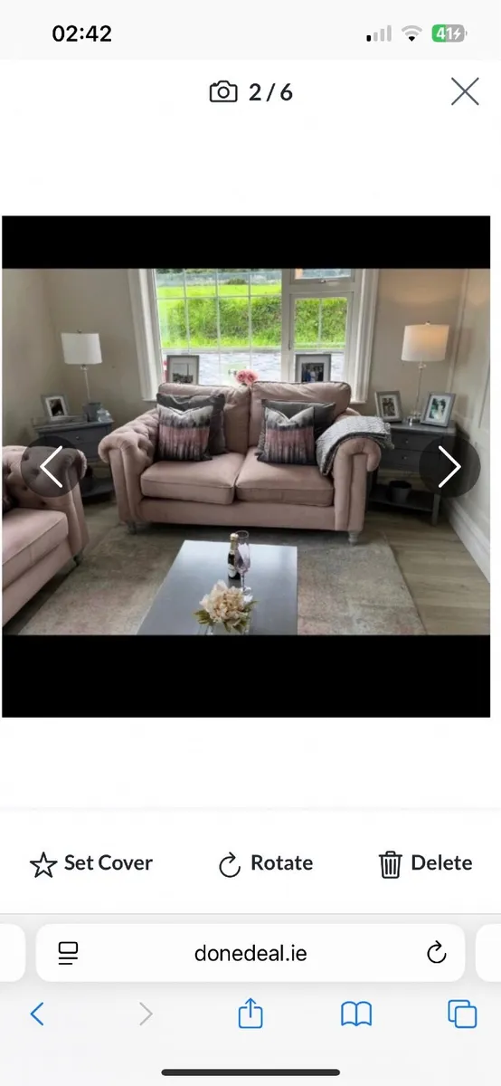 Sofa and furniture - Image 1