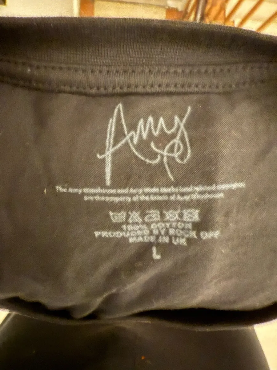 Amy Winehouse Rebel T Shirt - Image 2