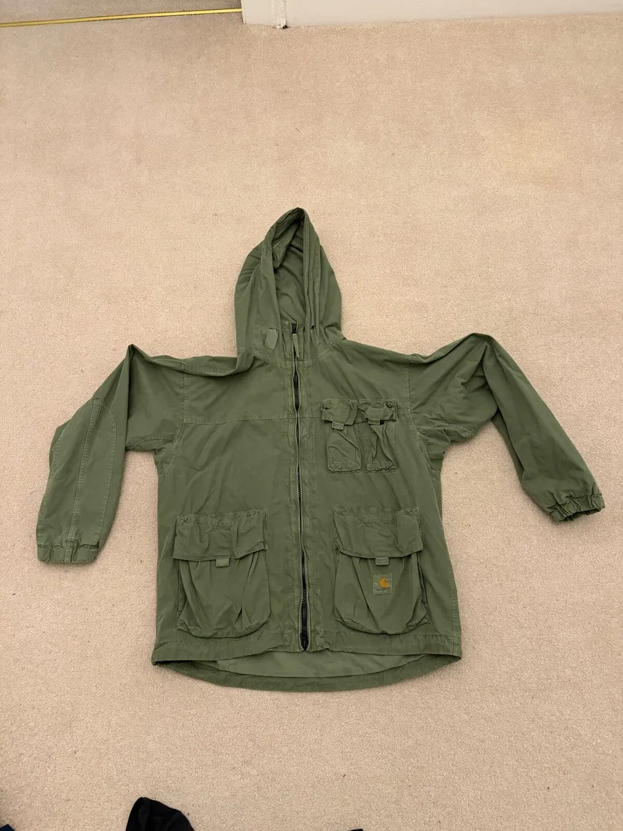 Carhartt Green Men’s Parka - Image 1