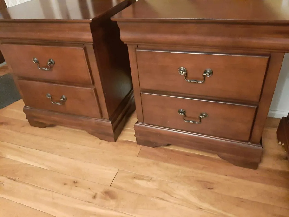 Pair of Bedside Lockers - Image 1