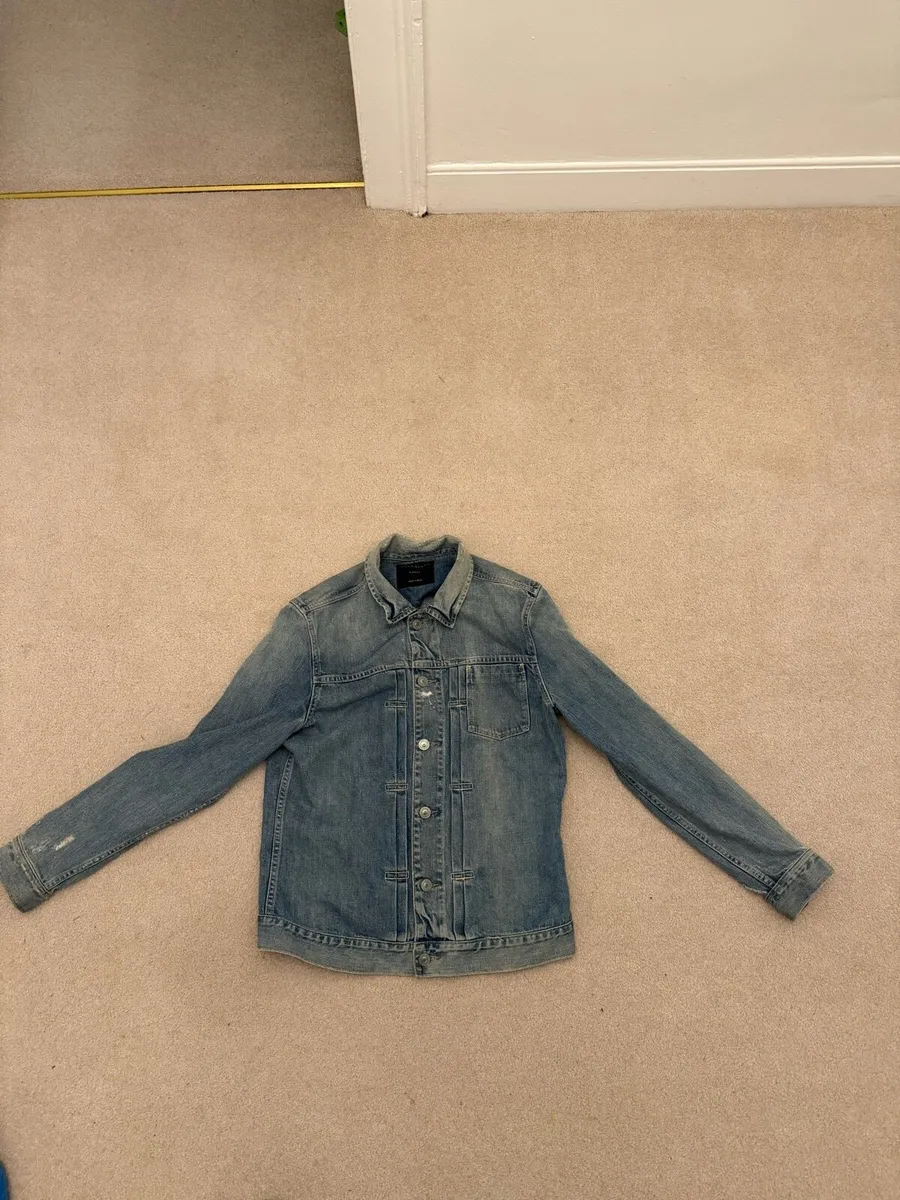 All Saints Large Denim Jacket - Image 1