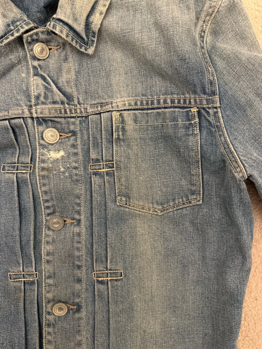 All Saints Large Denim Jacket - Image 2