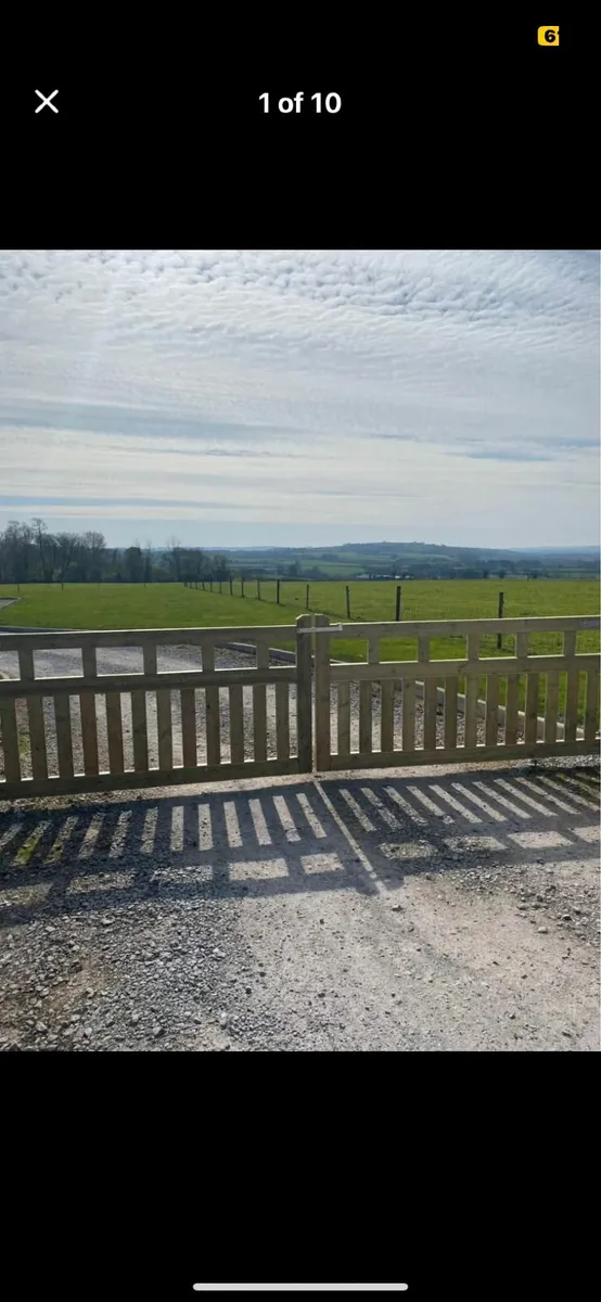 Timber Entrance Gates for Sale. - Image 4