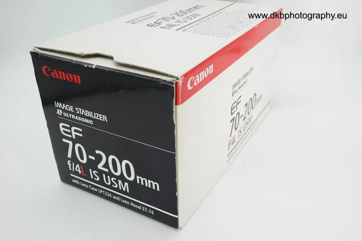 CANON EF 70-200mm F4L IS USM LENS #086 - Image 1