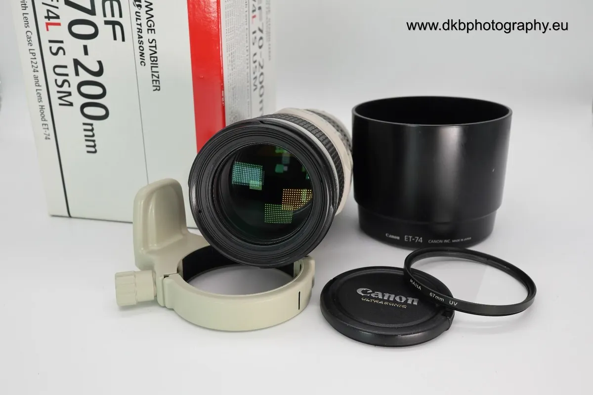 CANON EF 70-200mm F4L IS USM LENS #086 - Image 2
