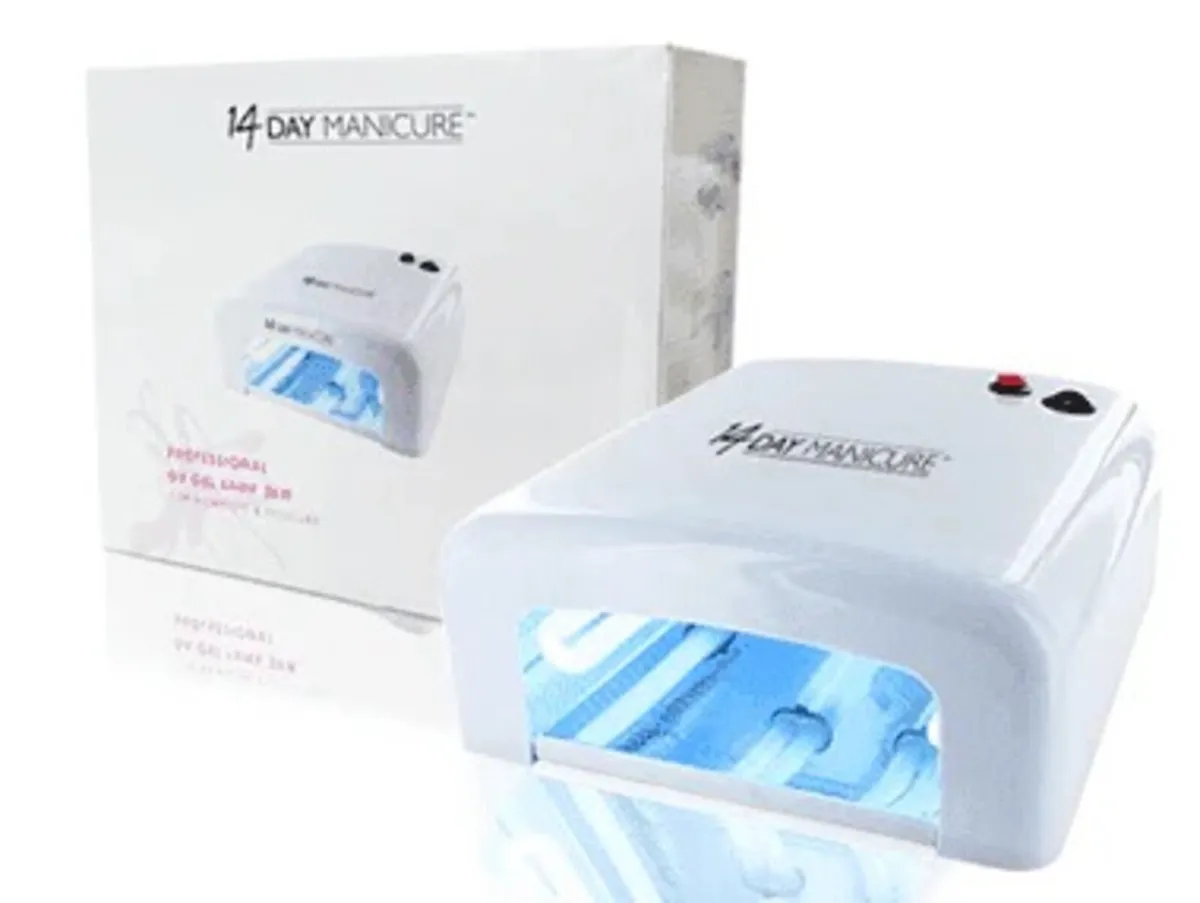 Nail LED LAMP x1 gel coat x1 gel color - Image 1