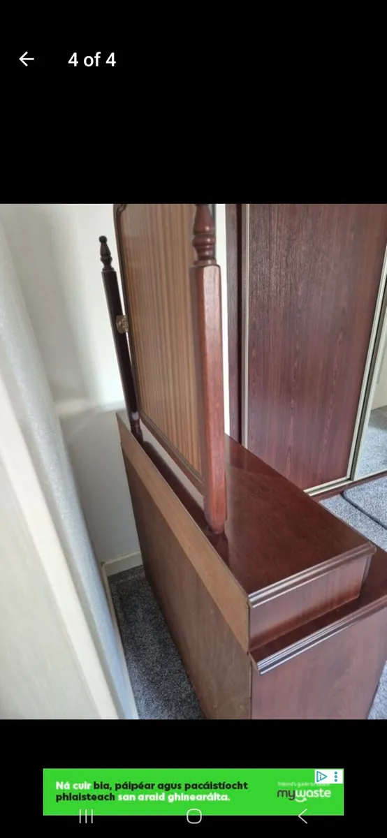 Chest of drawers with mirror - Image 2