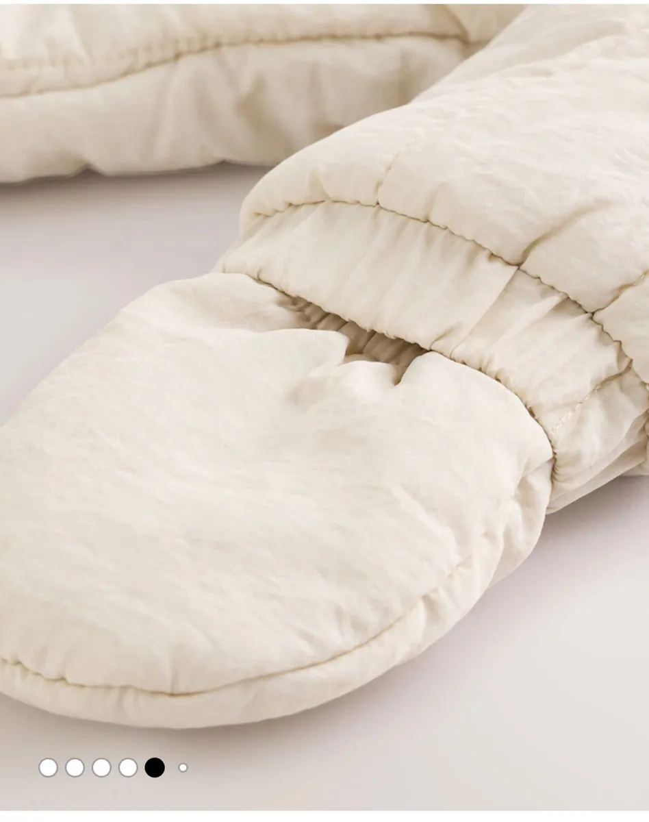 Cream baby pramsuit - Image 4