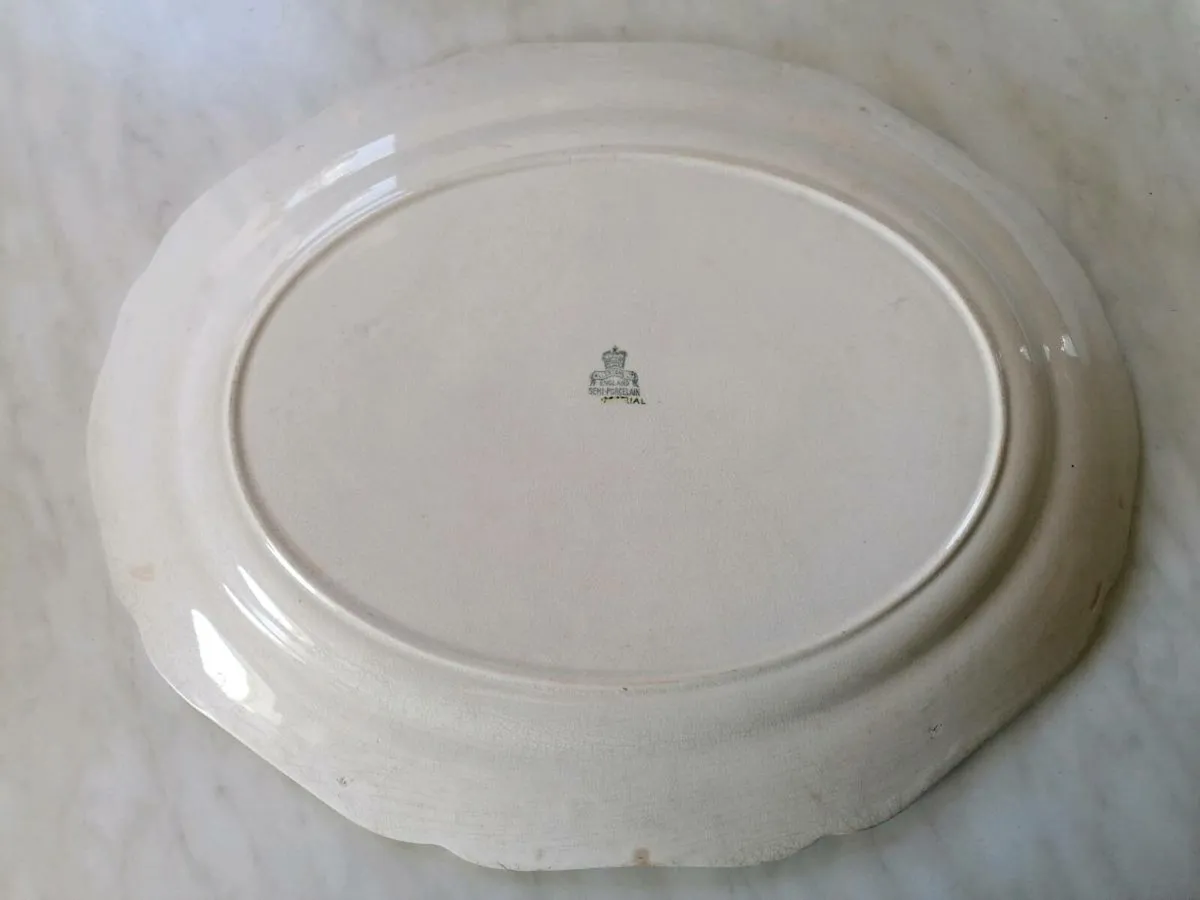 Large Vintage Meat Platter - Image 2
