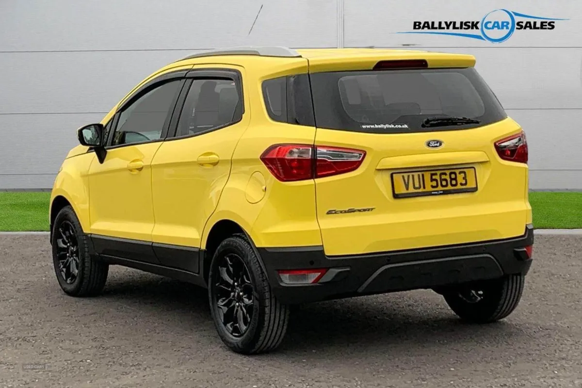 Ford EcoSport 1.5 Tdci 95ps Zetec in Bright Yello - Image 2