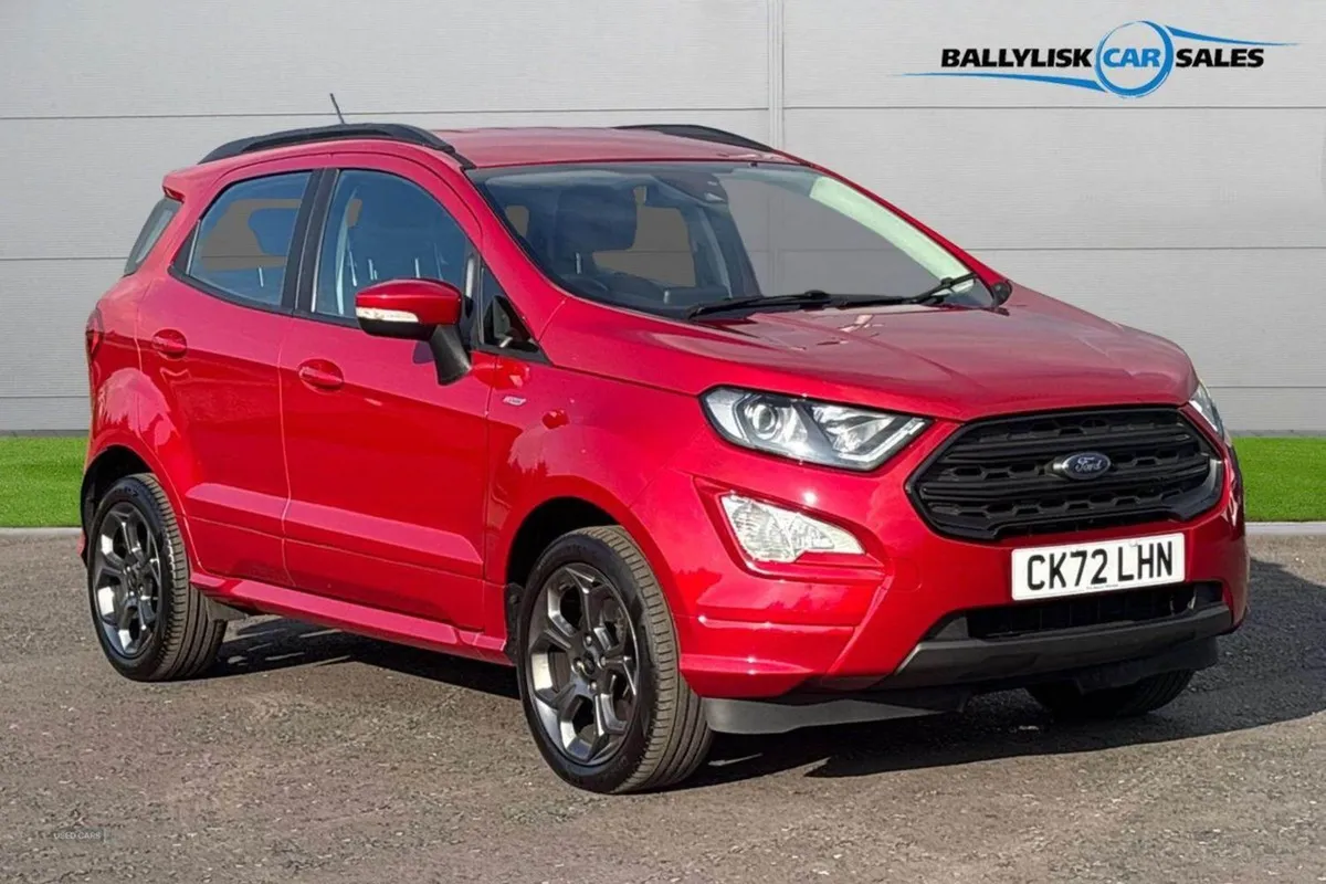 Ford EcoSport 1.0t 125PS St-line in Fantastic Red - Image 1