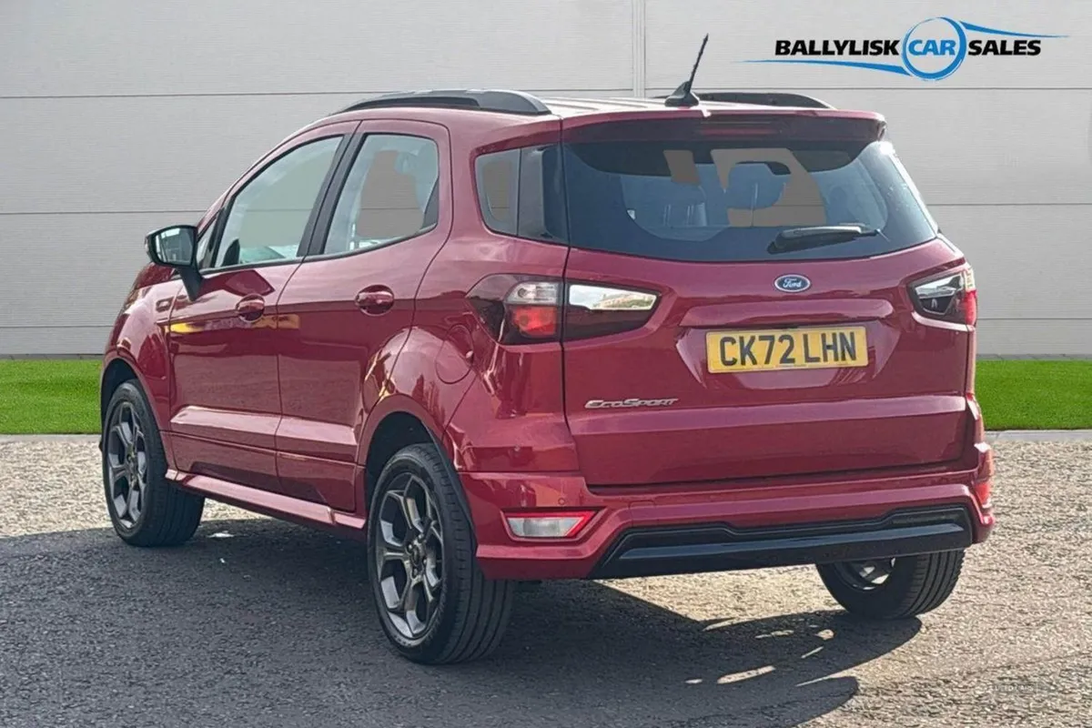 Ford EcoSport 1.0t 125PS St-line in Fantastic Red - Image 2
