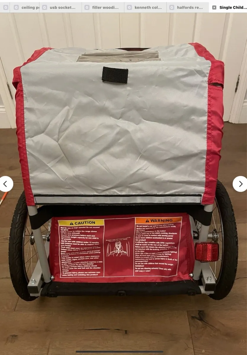 Single Bike Trailer - Image 4
