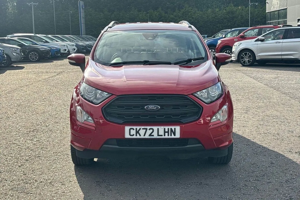 Ford EcoSport 1.0t 125PS St-line in Fantastic Red - Image 4