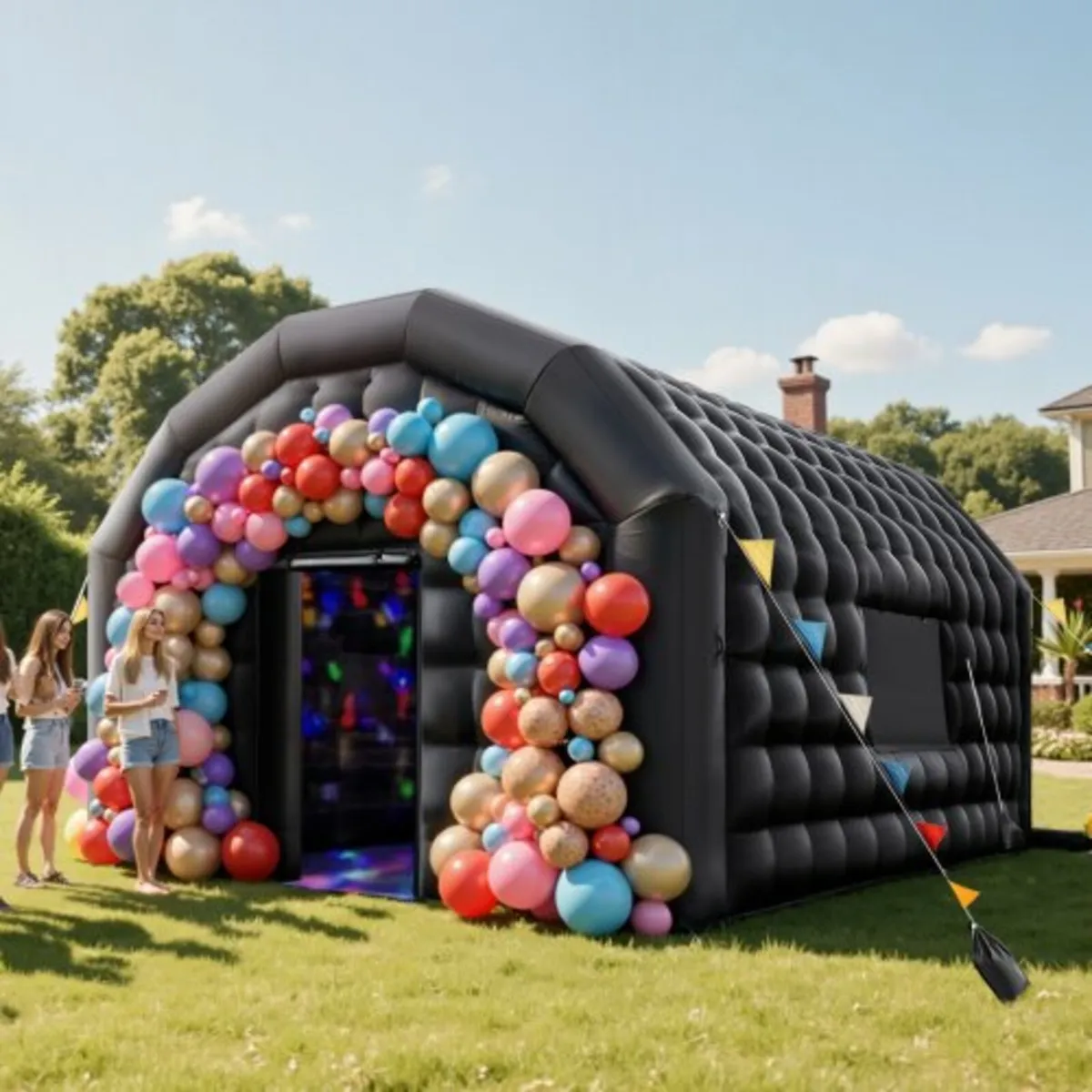 Portable Inflatable Nightclub Tent with Blower 19. - Image 4