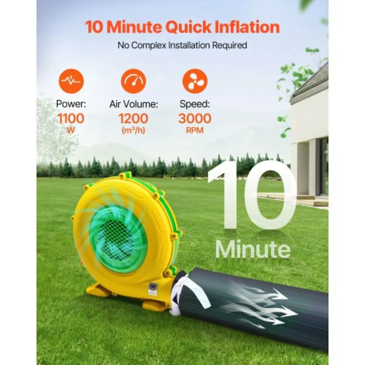 Portable Inflatable Nightclub Tent with Blower 29. - Image 3