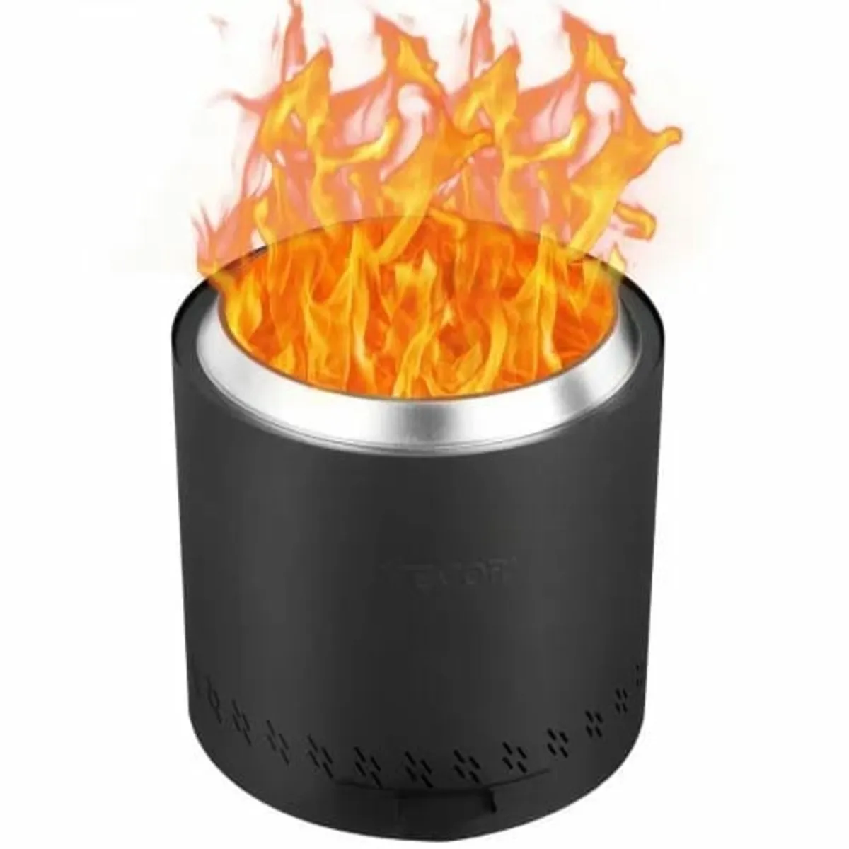 Smokeless Fire Pit Stove Bonfire 40.1 cm Dia Wood - Image 1