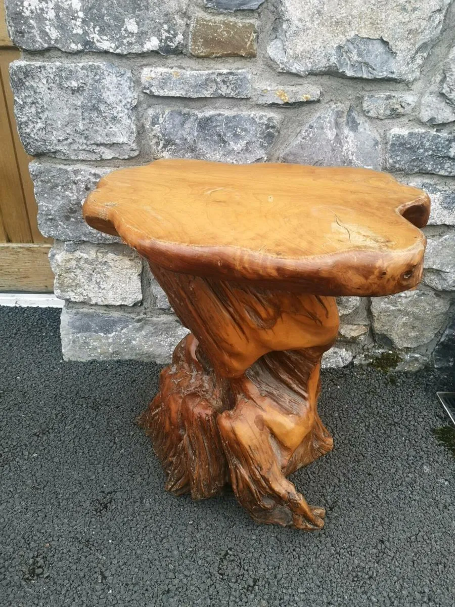 Very Unusual Carved High Quality Wood Table