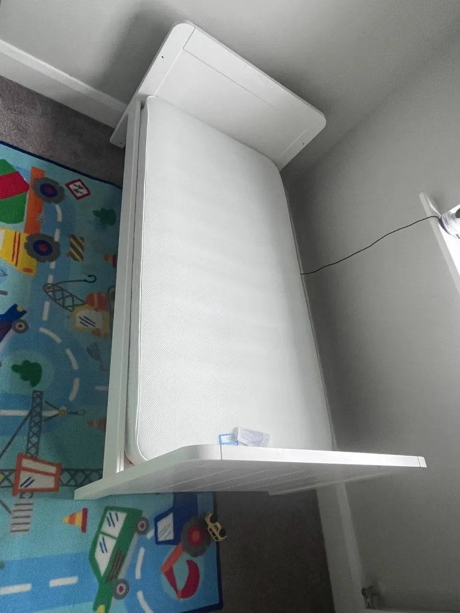 Mothercare White Cot Bed - Image 3