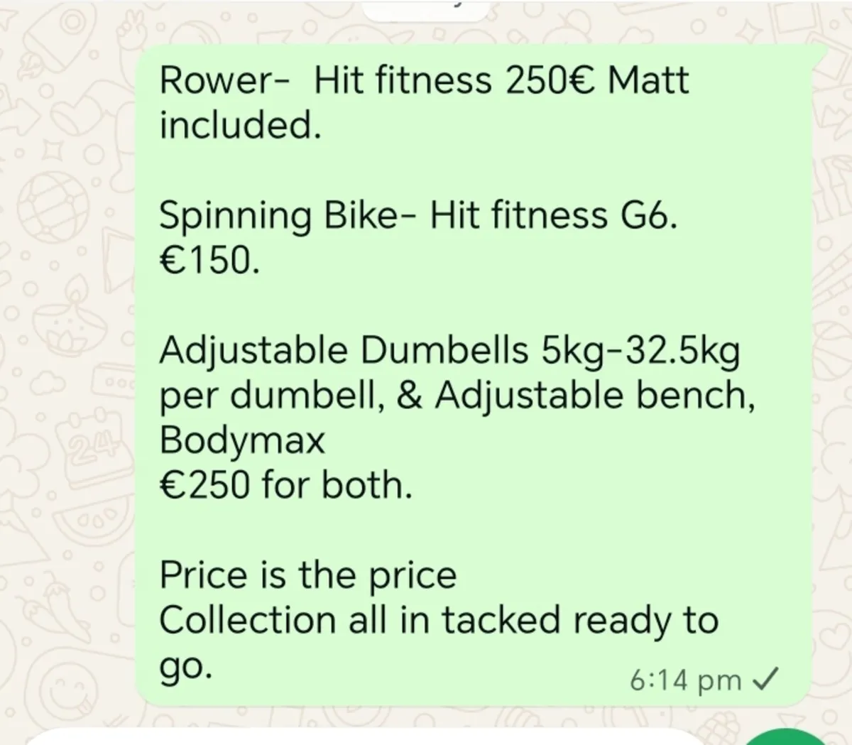 Gym equipment - Image 1