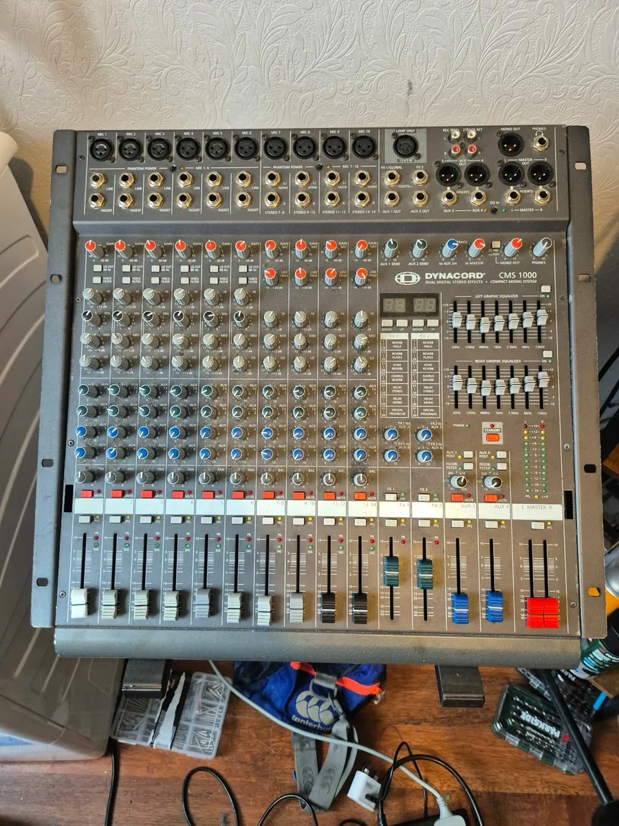 DYNACORD CMS1000 AND NEW CASE - Image 1