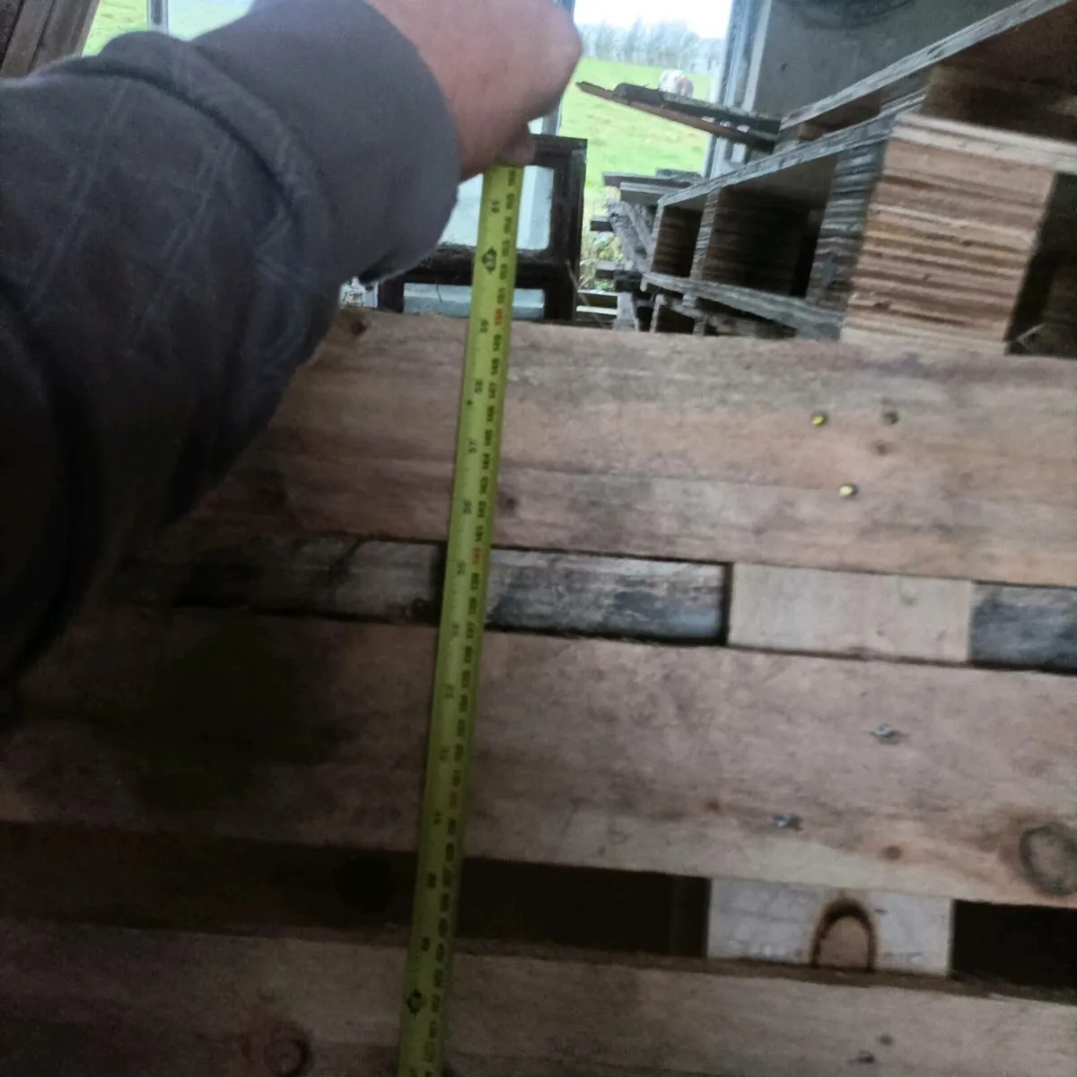Pallets for sale 1500x1200mm (7ft x4ft) €5 each - Image 3