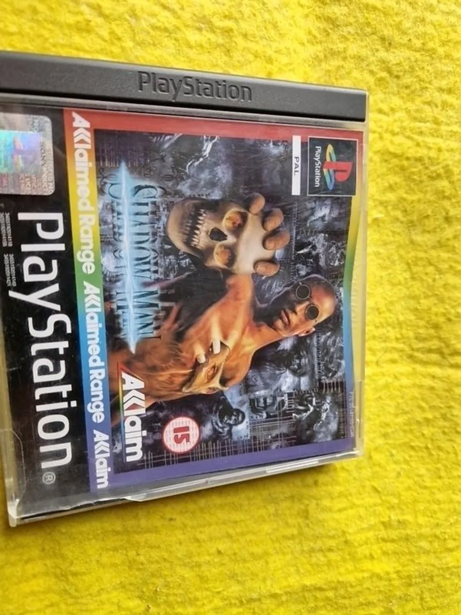 Shadowman PlayStation1 ps1 PlayStation2 ps2 games Original - Image 1