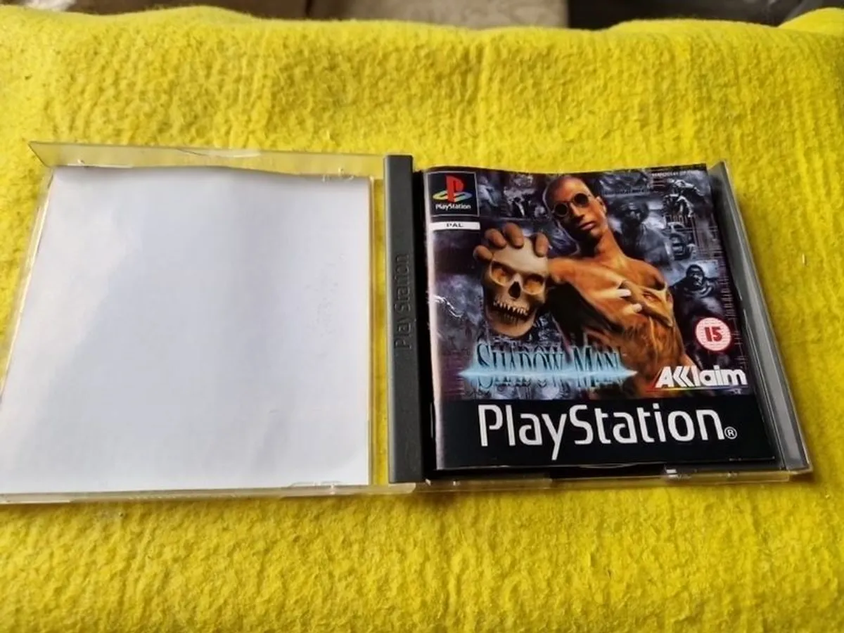 Shadowman PlayStation1 ps1 PlayStation2 ps2 games Original - Image 4