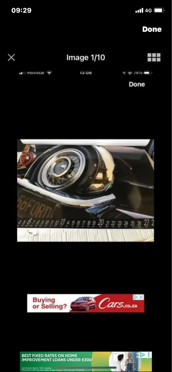 American Classic Cars- Henry Ford Calendar 1991 - Image 2