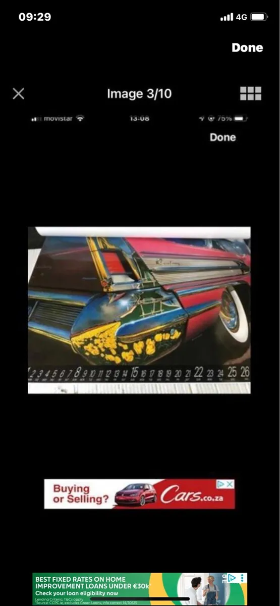 American Classic Cars- Henry Ford Calendar 1991 - Image 4