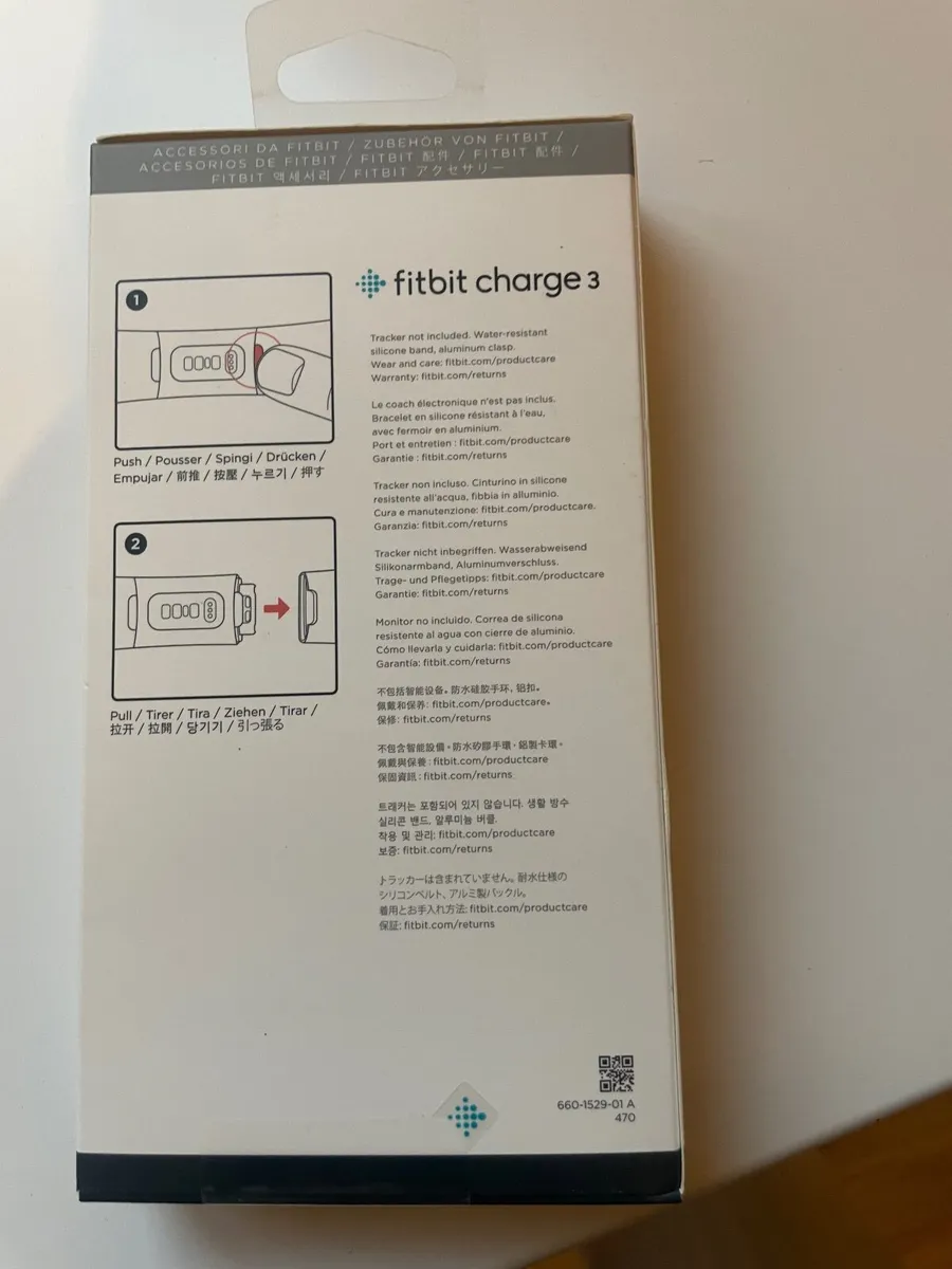 Fitbit Charge 3 Watch Strap - Image 4