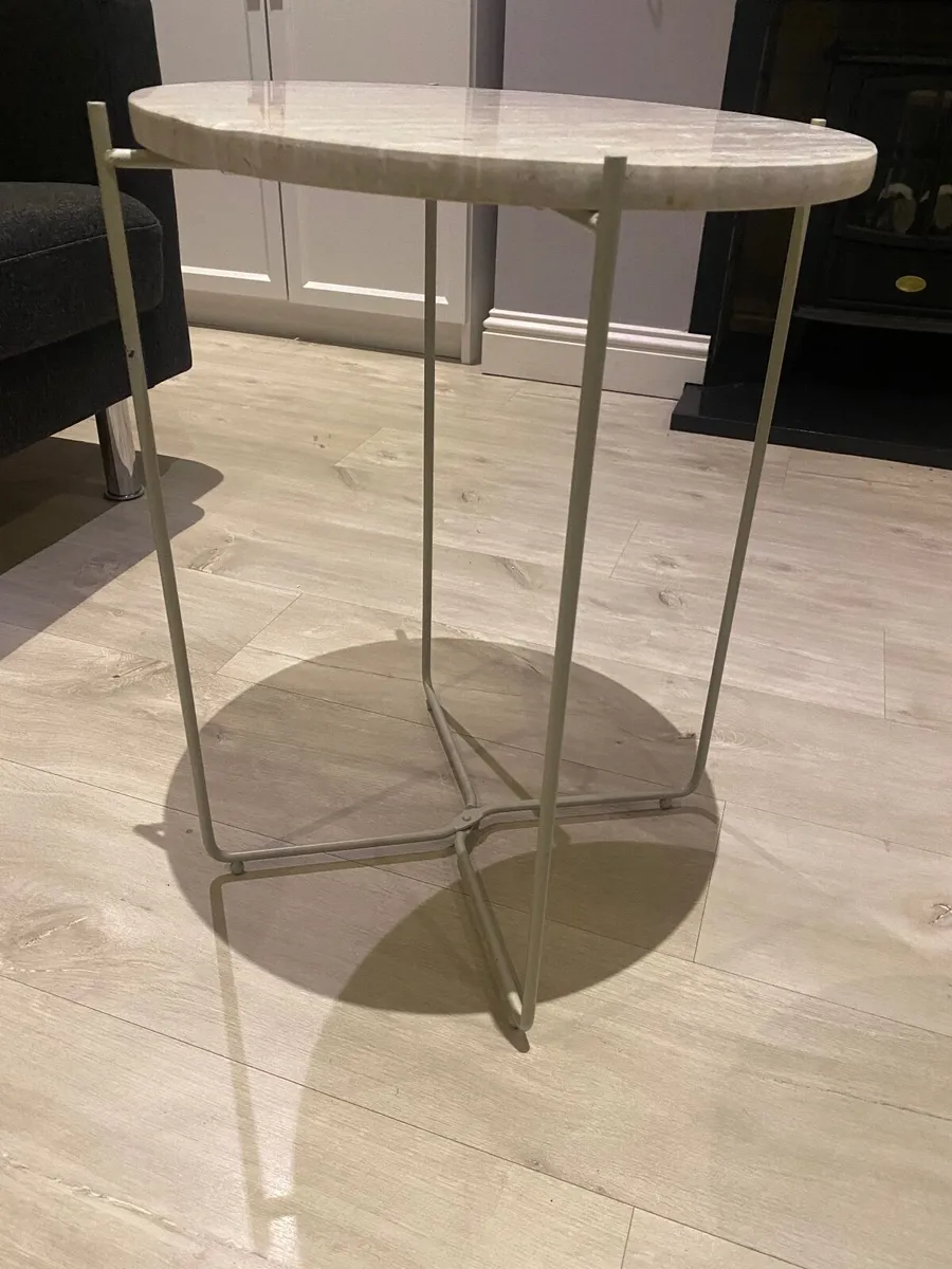 Marble top tables - Image 4