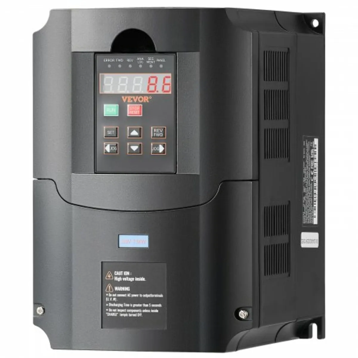 10HP, 7.5KW, 35Amps 220V 1 or 3 Phase Input to 3 P - Image 1