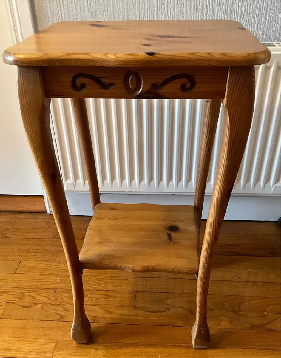 Occasional,Carved Wood Table - Image 4