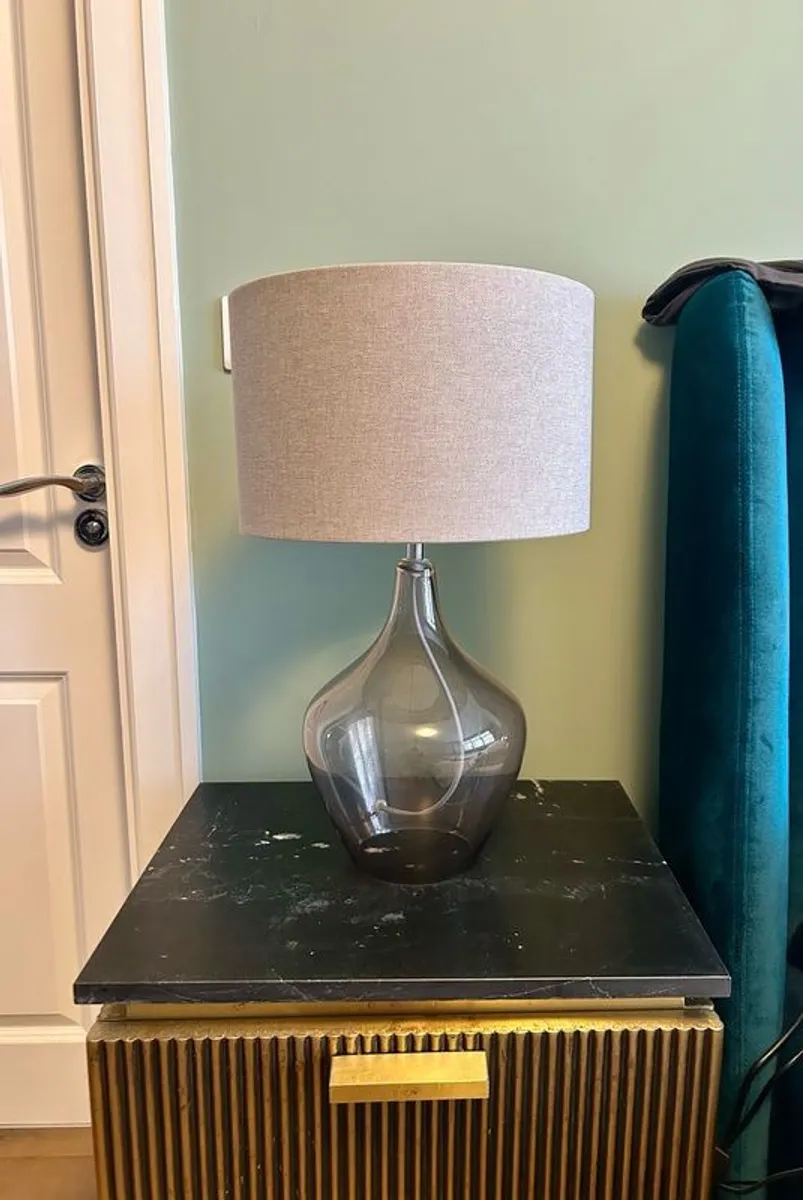 Modern Glass Table Lamp - Image 3