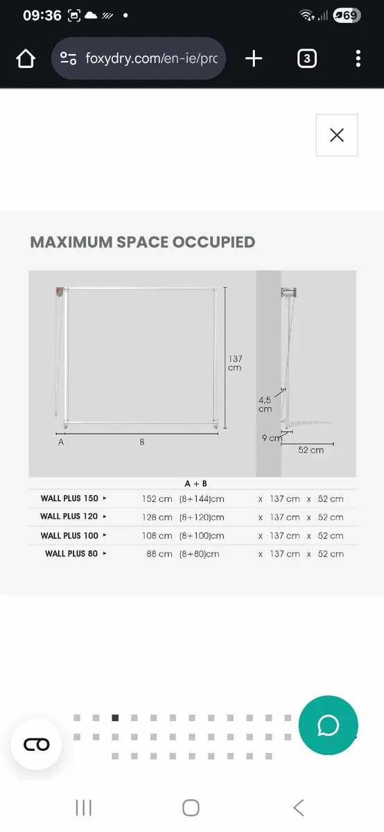 Wall Mounted Drying rack - Image 2