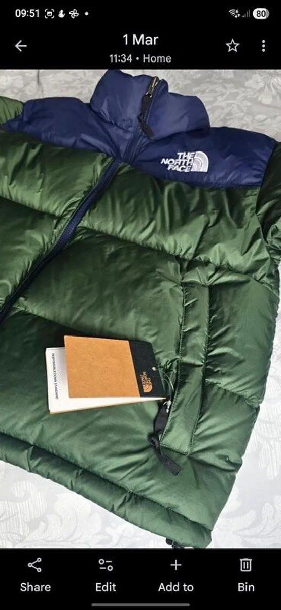 North Face Nuptse Jacket - Image 2