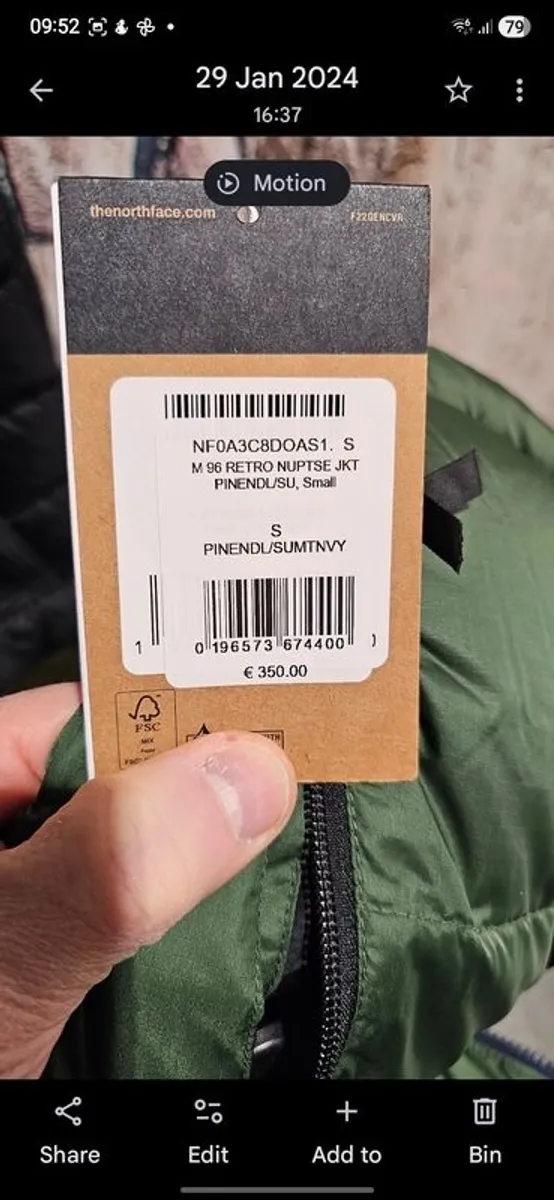 North Face Nuptse Jacket - Image 3