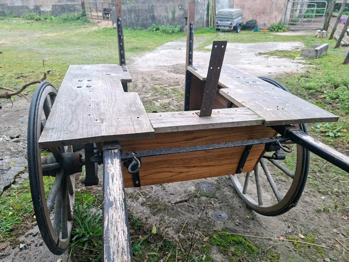 Horse cart for repair or novelty - Image 2