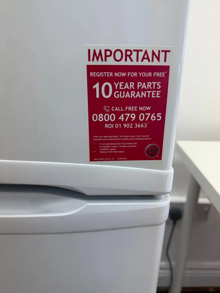 Hoover Fridge Freezer Excellent Condition OBO - Image 2