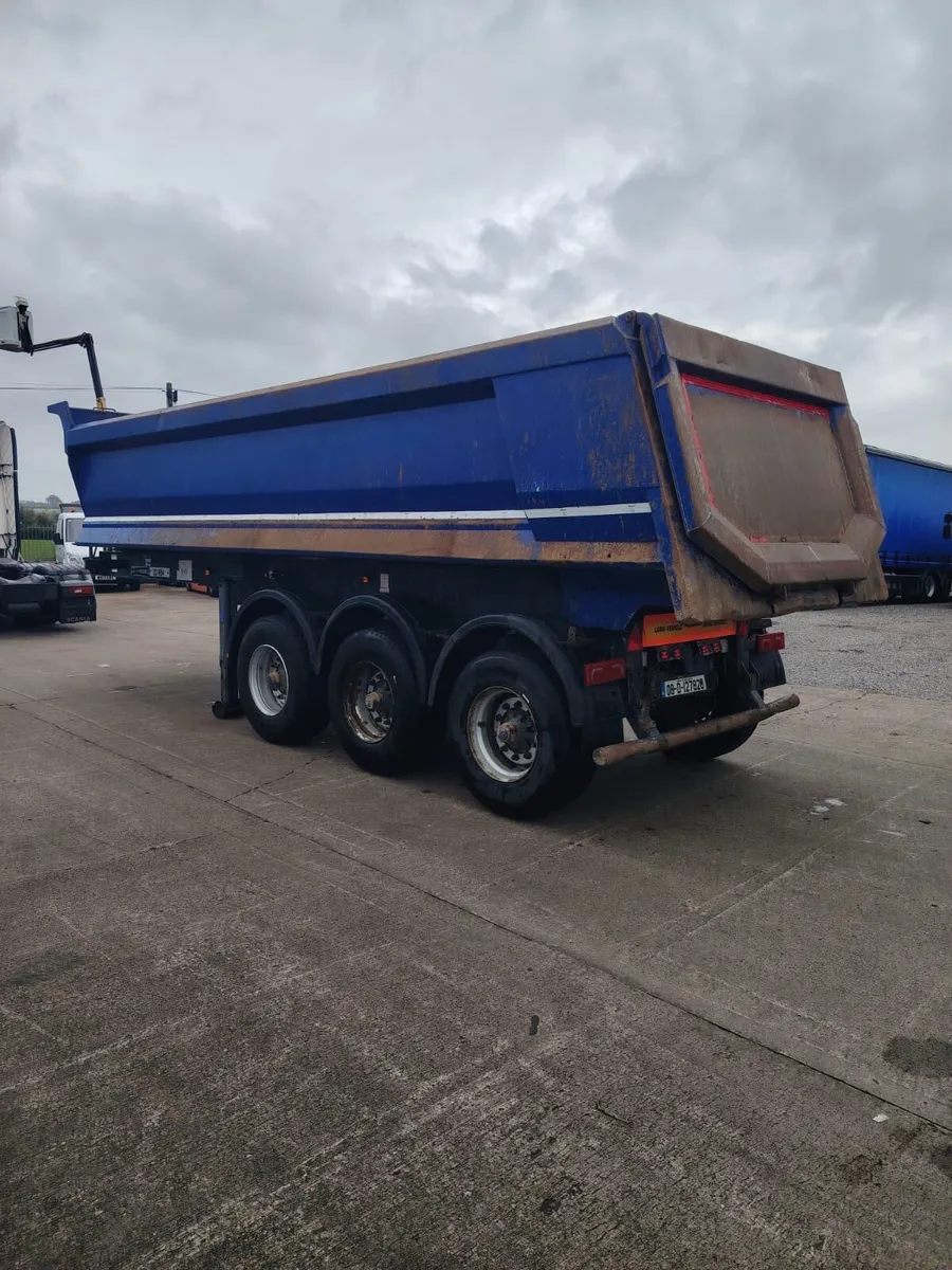 2017 Steel aggregate tipping trailer - Image 2