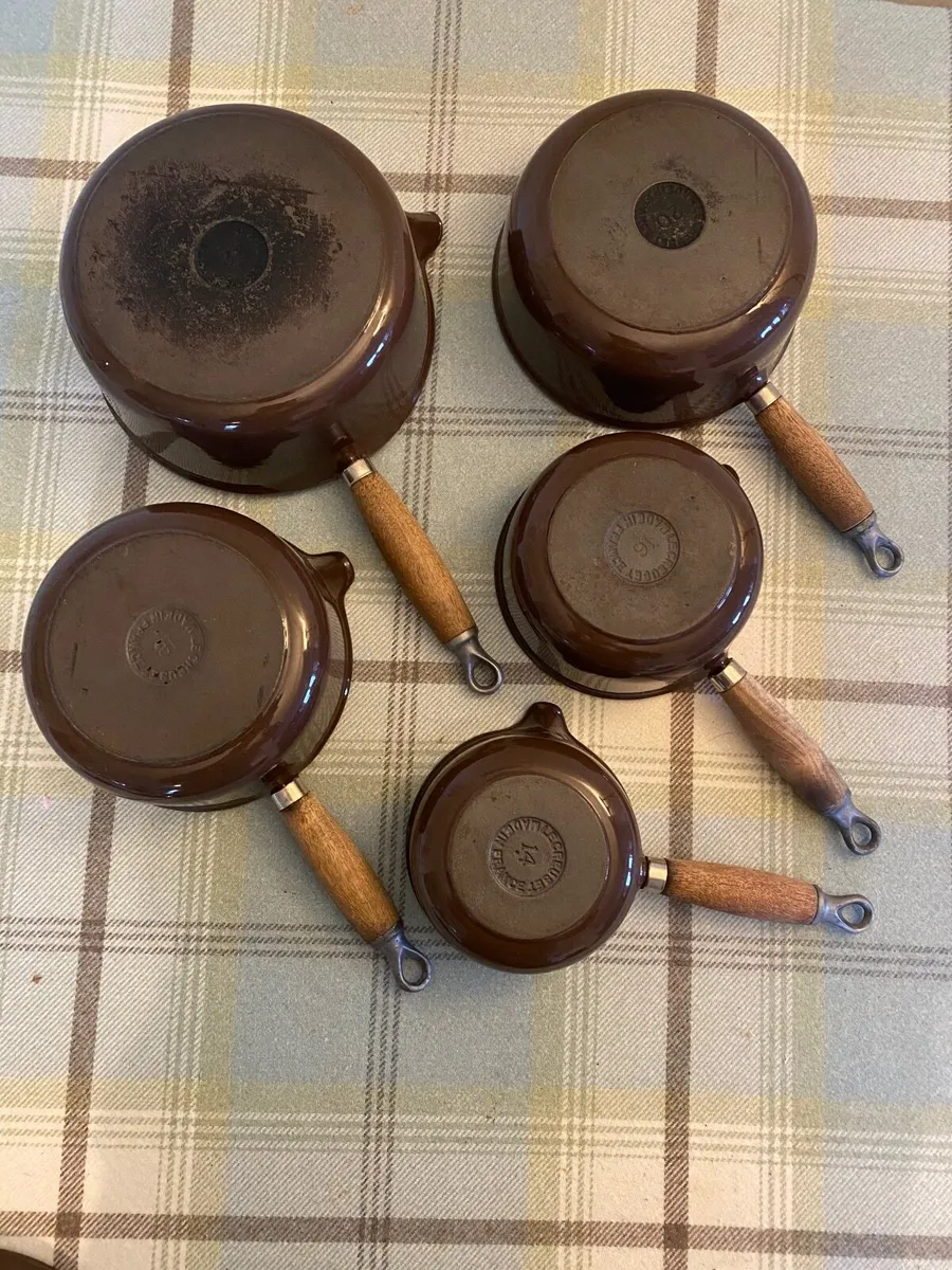 Le Creuset Vintage Saucepans - used. - Image 3