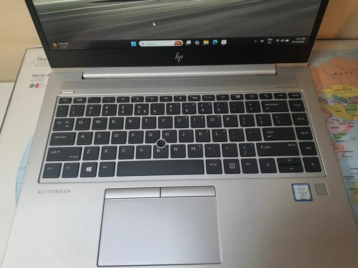 HP Elitebook 840 G6 i7 8th gen 16GB/256GB SSD Quad - Image 2