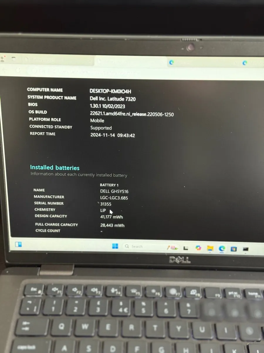 Dell Latitude 7320 Laptop i5/16GB/256SSD/FHD - Image 4