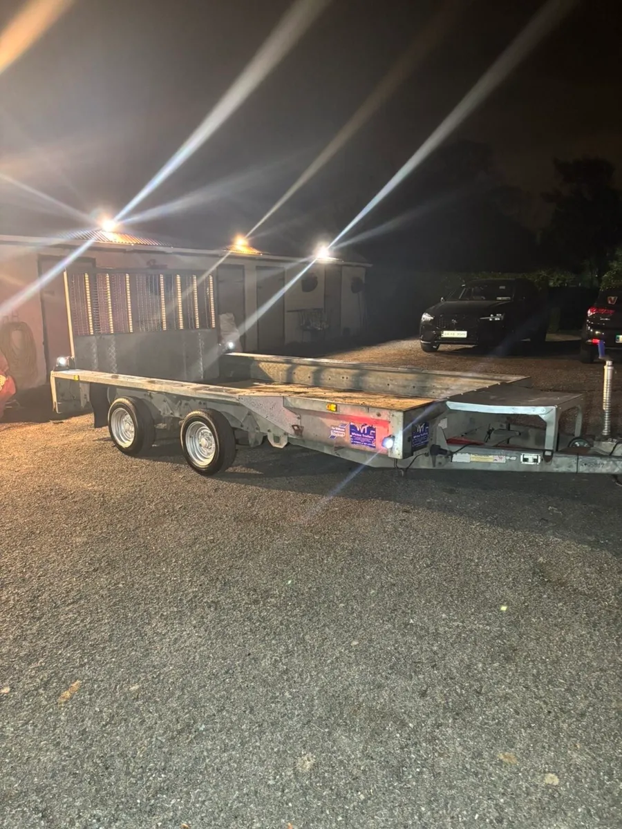 IFOR WILLIAMS 12x6 plant trailer - Image 1