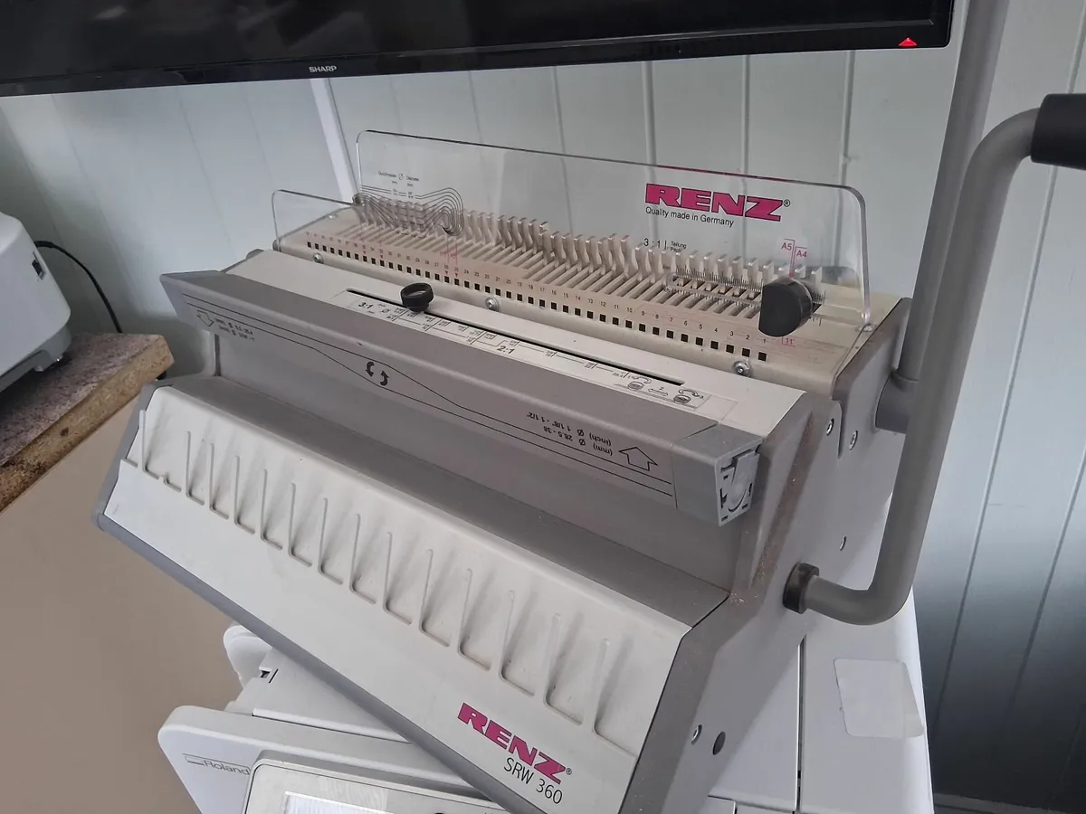 Wiro Binding Machines x 2 - Image 1