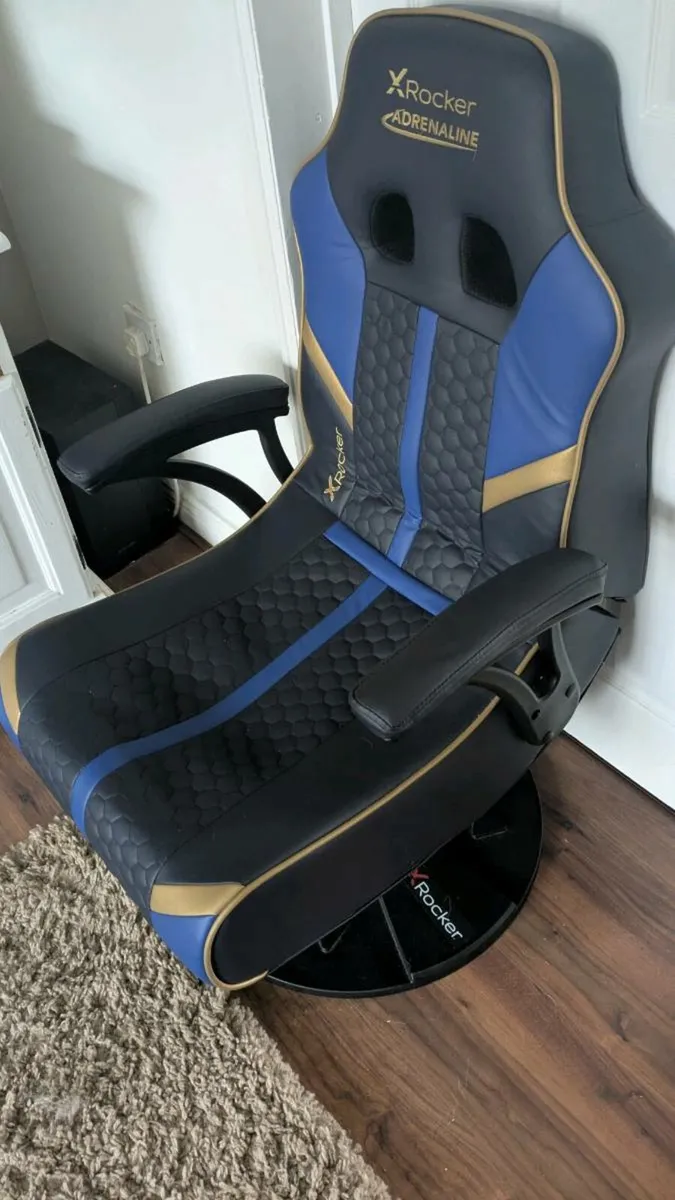 X rocker adrenaline Bluetooth gaming chair - Image 1
