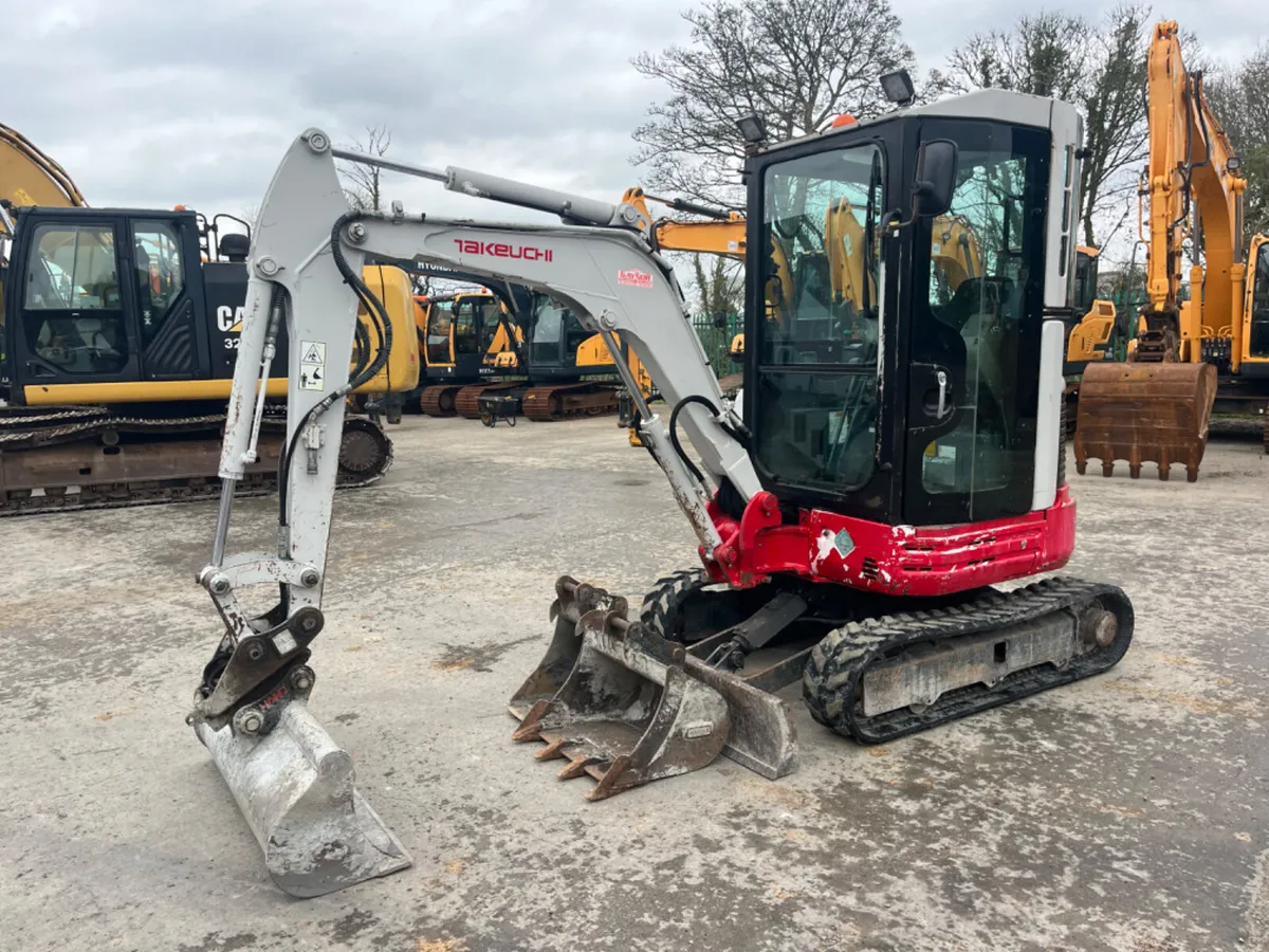 Takeuchi TB23R Mini Excavator - Image 2